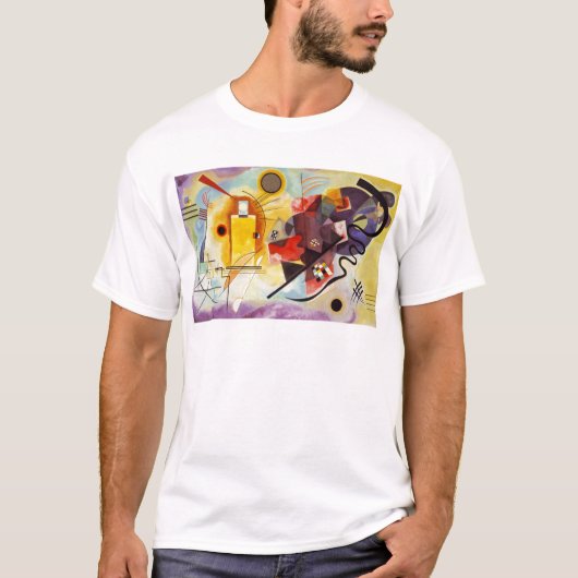 Kandinsky Yellow Red Blue T-Shirt (Vorderseite)
