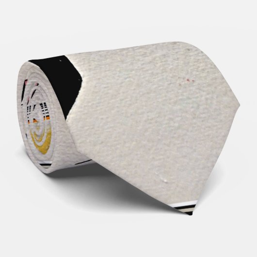 Kandinsky - Zarte Spannung Krawatte (Gerollt)