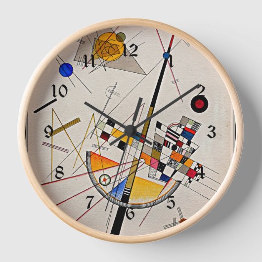 Kandinsky - Zarte Spannung Uhr