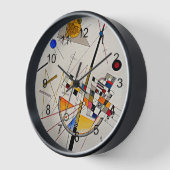 Kandinsky - Zarte Spannung Uhr (Winkel)