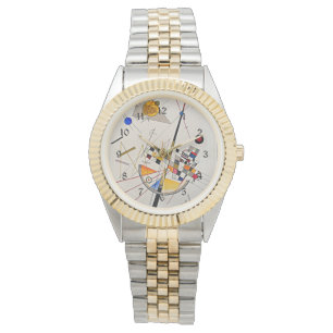 Kandinsky - zarte Spannungen Armbanduhr