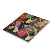 Kandinsky Zusammensetzung 10 Abstrakte Malerei Fliese (Seite)