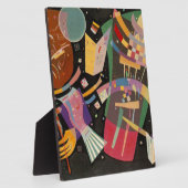 Kandinsky Zusammensetzung 10 Abstrakte Malerei Fotoplatte (Seite)