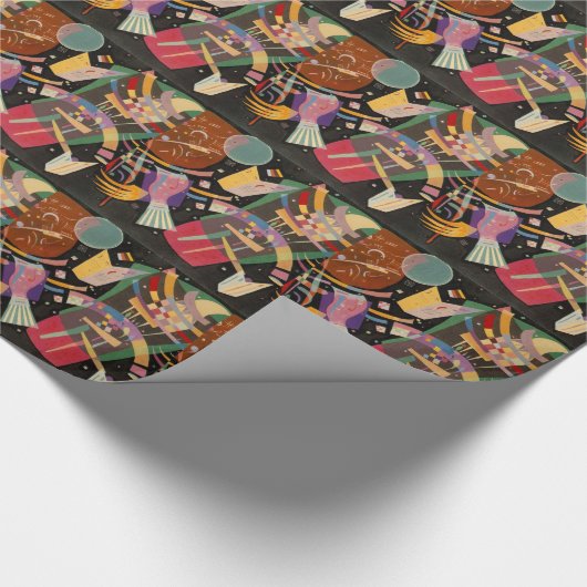 Kandinsky Zusammensetzung 10 Abstrakte Malerei Geschenkpapier (Ecke)