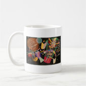 Kandinsky Zusammensetzung 10 Abstrakte Malerei Kaffeetasse (Links)