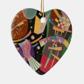 Kandinsky Zusammensetzung 10 Abstrakte Malerei Keramikornament (Rechts)