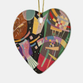 Kandinsky Zusammensetzung 10 Abstrakte Malerei Keramikornament (Links)