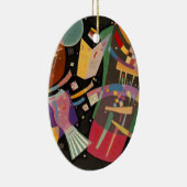 Kandinsky Zusammensetzung 10 Abstrakte Malerei Keramikornament (Rechts)