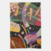 Kandinsky Zusammensetzung 10 Abstrakte Malerei Küchentuch (Vertikal)
