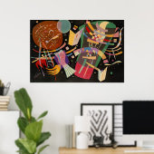 Kandinsky Zusammensetzung 10 Abstrakte Malerei Poster (Heimbüro)