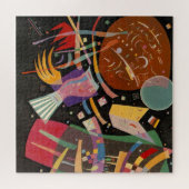 Kandinsky Zusammensetzung 10 Abstrakte Malerei Puzzle (Horizontal)