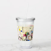 Kandinsky-Zusammensetzung 8 Acryltrinkbecher (Rückseite)