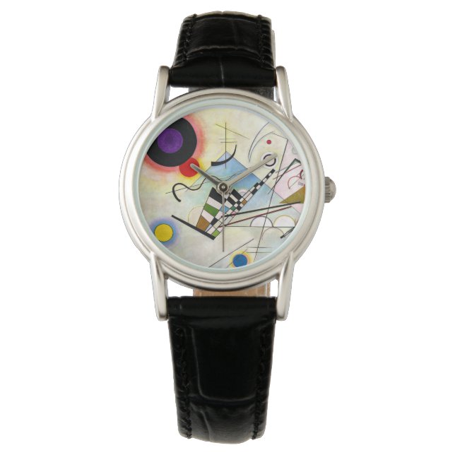 Kandinsky-Zusammensetzung 8 Armbanduhr (Vorderseite)
