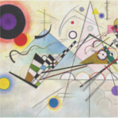 Kandinsky-Zusammensetzung 8 Aufkleber (Vorderseite)