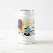 Kandinsky-Zusammensetzung 8 Bierglas (Vorderseite Links)