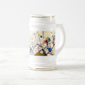 Kandinsky-Zusammensetzung 8 Bierglas (VorderseiteRechts)