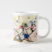 Kandinsky-Zusammensetzung 8 Jumbo-Tasse (Rechts)