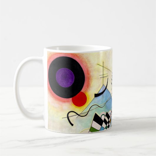 Kandinsky-Zusammensetzung 8 Kaffeetasse (Links)