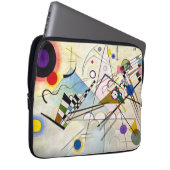 Kandinsky-Zusammensetzung 8 Laptopschutzhülle (Vorne Rechts)
