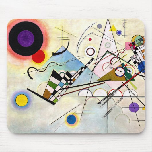 Kandinsky-Zusammensetzung 8 Mousepad (Vorne)