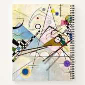 Kandinsky-Zusammensetzung 8 Notizblock (Rückseite)