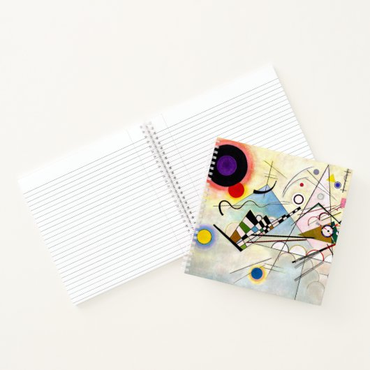 Kandinsky-Zusammensetzung 8 Notizblock (Innenseite)