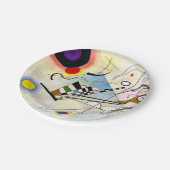 Kandinsky-Zusammensetzung 8 Pappteller (Schrägansicht)