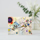 Kandinsky-Zusammensetzung 8 Postkarte (Stehend Vorderseite)