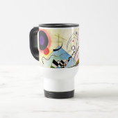 Kandinsky-Zusammensetzung 8 Reisebecher (Vorderseite Links)