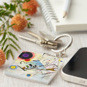 Kandinsky-Zusammensetzung 8 Schlüsselanhänger (Vorderseite rechts)
