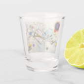 Kandinsky-Zusammensetzung 8 Schnapsglas (Rückseite)