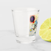 Kandinsky-Zusammensetzung 8 Schnapsglas (Links)