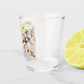Kandinsky-Zusammensetzung 8 Schnapsglas (Rechts)