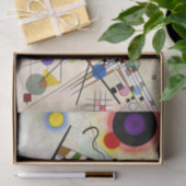 Kandinsky-Zusammensetzung 8 Seidenpapier (Geschenk)