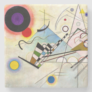 Kandinsky-Zusammensetzung 8 Steinuntersetzer