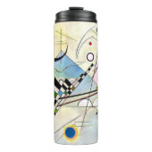 Kandinsky-Zusammensetzung 8 Thermosbecher (Vorderseite)