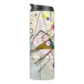 Kandinsky-Zusammensetzung 8 Thermosbecher (Nach rechts gedreht)