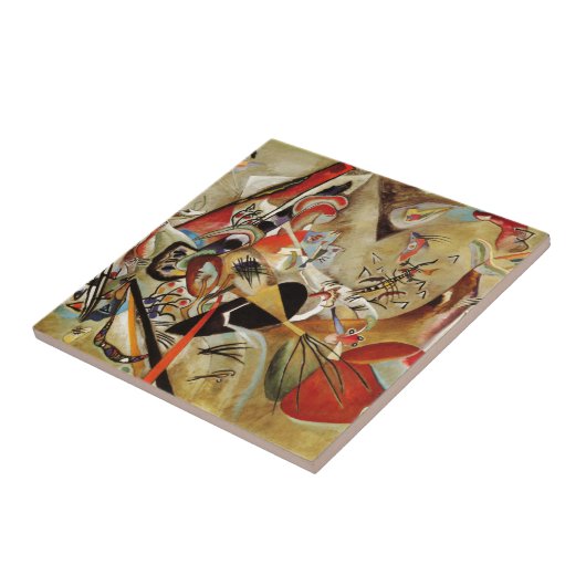 Kandinsky-Zusammensetzung Abstrakt Fliese (Seite)