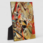 Kandinsky-Zusammensetzung Abstrakt Fotoplatte (Seite)