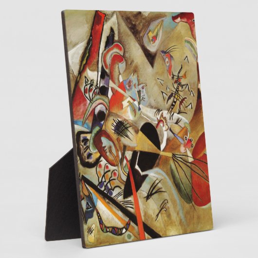 Kandinsky-Zusammensetzung Abstrakt Fotoplatte (Seite)