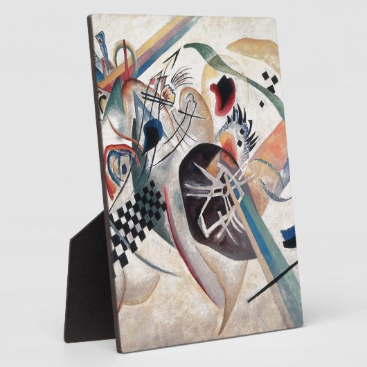 Kandinsky-Zusammensetzung Abstrakt Fotoplatte (Seite)