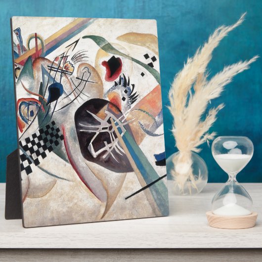 Kandinsky-Zusammensetzung Abstrakt Fotoplatte (Seite)