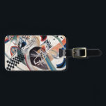 Kandinsky-Zusammensetzung Abstrakt Gepäckanhänger<br><div class="desc">Kandinsky's moderne Abstrakte Ölgemälde auf der Leinwand Serie - Komposition Abstact Painting</div>