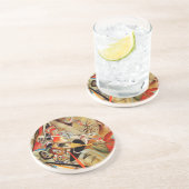 Kandinsky-Zusammensetzung Abstrakt Getränkeuntersetzer (Seite)