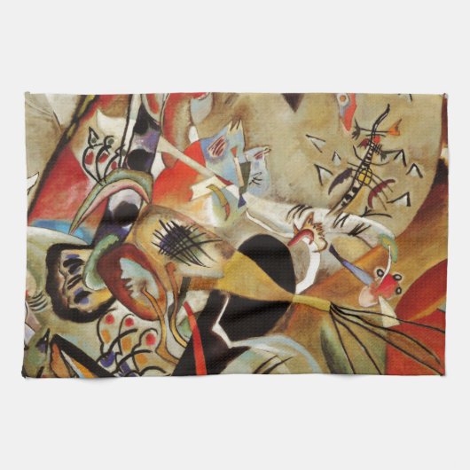 Kandinsky-Zusammensetzung Abstrakt Handtuch (Horizontal)