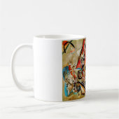Kandinsky-Zusammensetzung Abstrakt Kaffeetasse (Links)