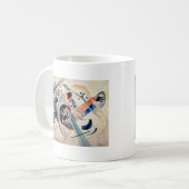 Kandinsky-Zusammensetzung Abstrakt Kaffeetasse (Vorderseite Links)