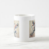 Kandinsky-Zusammensetzung Abstrakt Kaffeetasse (Mittel)