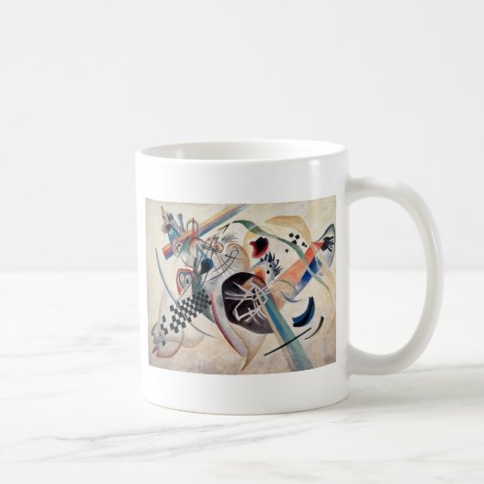 Kandinsky-Zusammensetzung Abstrakt Kaffeetasse (Rechts)