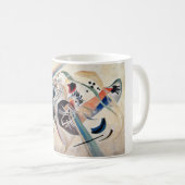 Kandinsky-Zusammensetzung Abstrakt Kaffeetasse (VorderseiteRechts)